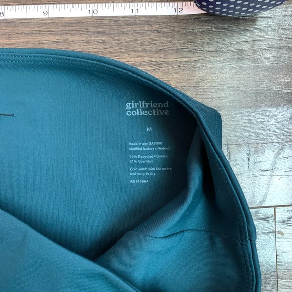 NWOT Girlfriend Collective High-Rise Compressive Leggings in "Globe" - Picture 10 of 11